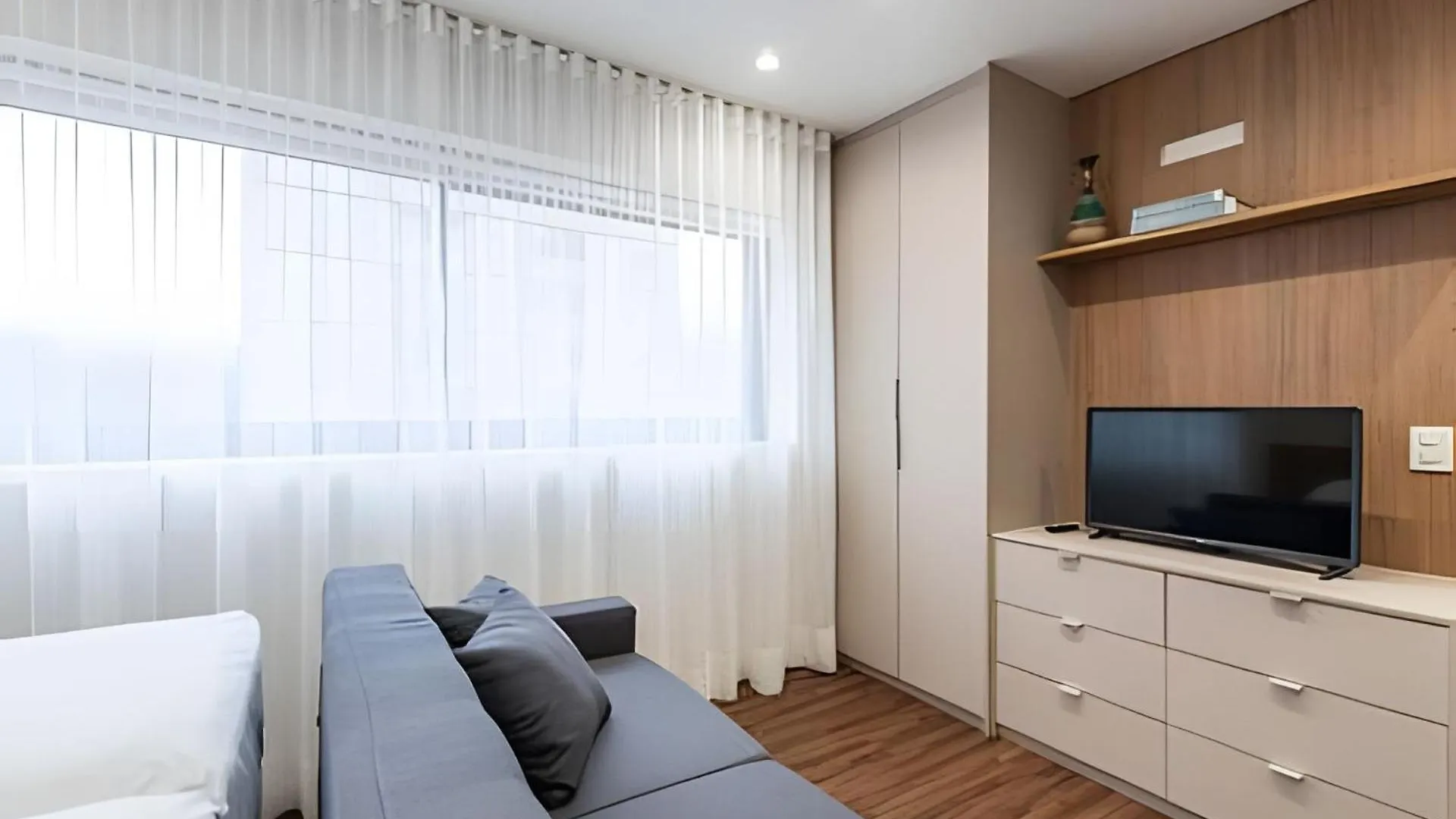 Apartamento Enb | Art33 - Studio Novo, Localizacao E Conforto São Paulo