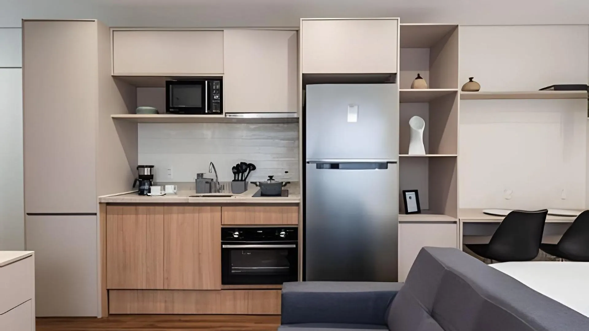 Apartamento Enb | Art33 - Studio Novo, Localizacao E Conforto São Paulo